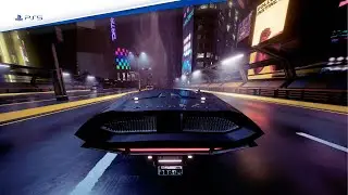 Blade Runner Spinner Meets Cyberpunk 2077