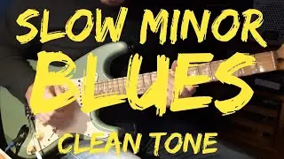Slow Minor Blues- clean tone - Moreno Viglione