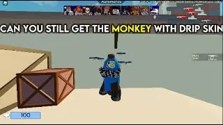 Can You Still Get The MONKEY WITH DRIP Skin🍌(Roblox Arsenal)