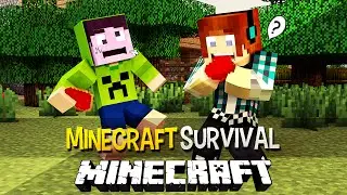 Minecraft Survival Ep.117 - Pó Mágico !! Estamos em um Desenho ??