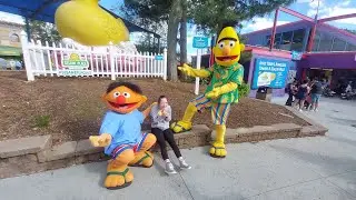 Our Day at Sesame Place | Scavenger Hunt | Sesame Street Character | 1st Day Water Attractions