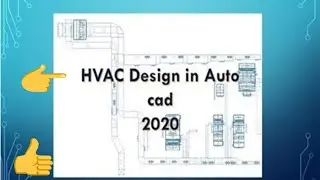 hvac design in autocad 2020 part 1