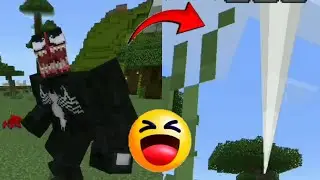 KOCAK!! Addon Venom tapi Aksi Spiderman...... Minecraft