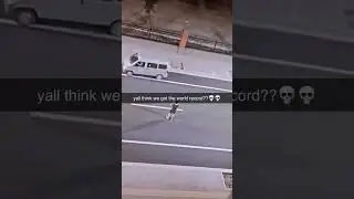 world record #crash #djkhaled #golfcart