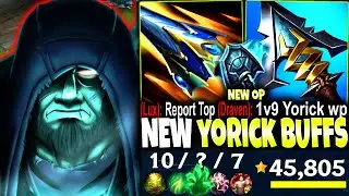 New Yorick Buffs made our Season 14 Build guide a 1v9 CARRY MONSTER | LoL Yorick Gameplay