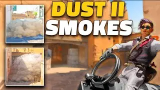 All Essential Smokes for Dust 2