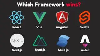 Every Frontend Framework Simply Explained in 7 Minutes!