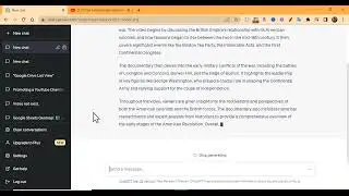 Want a summary of a YouTube video before even watching it? Ask Chat GPT.