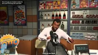 Ep3 Pt1 Let's Play GTA V PC Online 1080p HD - Phone Call From Lamar & A Store Hold Up
