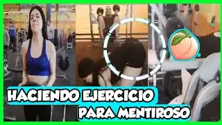kenia Os haciendo ejercicio (GYM) /detras camaras Mentiroso (cuerpo antes vs despues)historias Insta