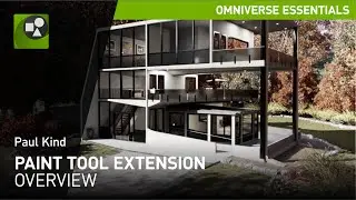 Overview of the Paint Tool Extension in Omniverse USD Composer