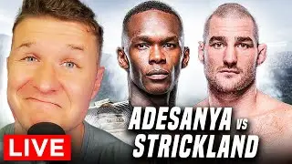 Israel Adesanya vs Sean Strickland UFC 293 LIVESTREAM Watch Party!! W.A.D.E. Concept
