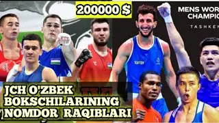 JCHda O'zbek Bo'kischilariga Kimlar Raqiblik Qiladi Va Mukofot Puli 200000$ Beriladi.