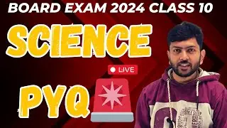 Science class 10 PYQ most important questions board 2024