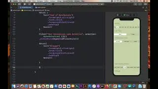 Finishing up all the UI components of our app