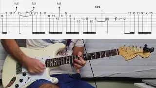 Deep Purple - Maybe I'm Leo In Concert '72 guitar solo lesson