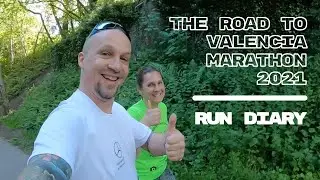 Training for Valencia Marathon 2021 | long run and healthy meal prep