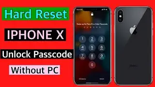 IPHONE X Unlock Passcode without Pc | Hard Reset Iphone X 2022 | iphone x Unlock screen lock |