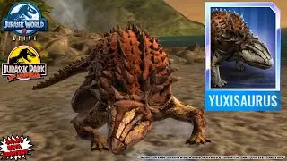 Omega YUXISAURUS! FIRST LOOK! Jurassic World Alive beta