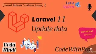 Update in Student Crud | Laravel Beginner to Advance tutorial