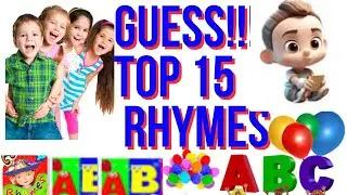 GUESS THE NURSERY RHYMES AND SING ALONG|| RHYMES COMPILATIONS FOR CHILDREN|| BABY SONGS