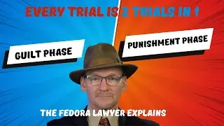 Criminal Trials are usually two trials in one.