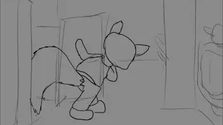 Squirrel transformation animation