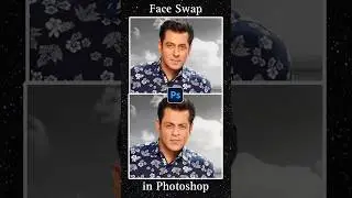 Swap Face in Photoshop | How to swap faces in Photoshop | Salman Khan to Shahrukh khan