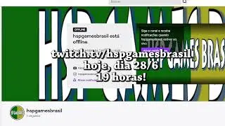 HOJE TEM LIVE 19 HORAS DIA 28/6!!!
