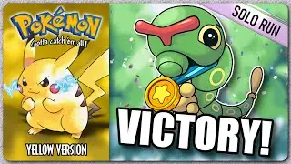Caterpie does the IMPOSSIBLE! | Pokémon Yellow Solo Run