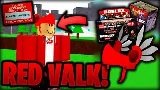 How To Get RED VALK Toy Code on Roblox! - *WORKING*