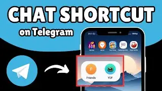 How To Create A Chat Shortcut In Telegram | Full Guide