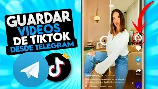 Cómo bajar vídeos de TikTok sin marca de agua por Telegram