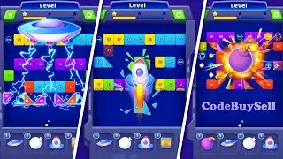 Brick Breaker Mobile App Templates - Unity Source Code | Reskin Project | Hire Game Developers