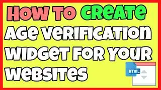 How to Create Age Verification Popup Widget for Websites