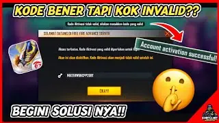 CARA MENGATASI KODE AKTIVASI  ADVANCE SERVER TIDAK VALID ! UPDATE FF