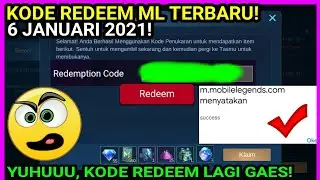 KODE REDEEM ML TERBARU HARI INI 6 JANUARI 2021! KODENYA UNIK GAES! | NEW CODE REDEEM MLBB TODAY 2021