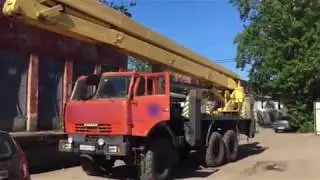 Обзор автовышки АГП ВС-28К