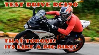 KTM RC390 TORQUE IS LIKE A BIG BIKE! QUICK REVIEW | FIRST IMPRESSION | STERSYD MOTOVLOG
