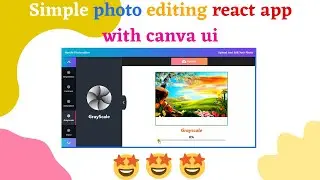 #shorts simple photo editing app in react(2021).