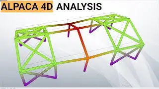 Tutorial: Alpaca 4D Structural Analysis. Quick portal frame demo.
