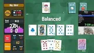 Balatro 7-Deck Skips speedrun in 57:46.4