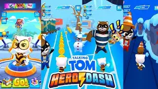 Non-Stop Run: Tom Hero Dash Game | Queen Bee Angela, Special Bee-Themed Outfit | Android Ios Game🐝