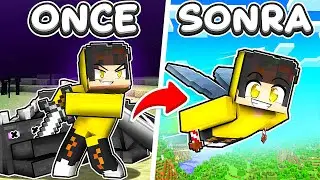 END’e GİTTİK VE UÇMA MAKİNESİYLE ELYTRA BULDUM! - Minecraft Ahtapot Adası