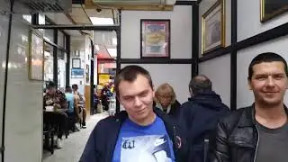 Встреча друзей в Нью-Йорке. К нам приехал дальнобойщик Валера.