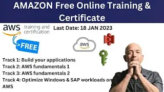 AWS Free Training & Certification | Basic to Intermediate Learner  | DevOPS  to Machine Deployement