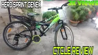 Best cycle Hero Sprint Genex Full Review | Only in ₹ 8,000 | In Hindi | (1080p)