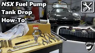 NSX Fuel Pump Replacement Step-by-Step! Intimidating but straight-forward