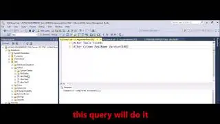 MSSQL - How to increase length of existing varchar