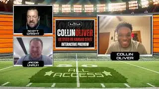 Oklahoma State's Collin Oliver previews Kansas State, answers fan questions